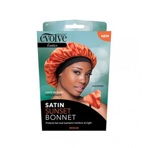 Abrir la imagen en la presentación de diapositivas, Evolve Satin Bonnet Borde Delgado - Beauty &amp; Organic Co.
