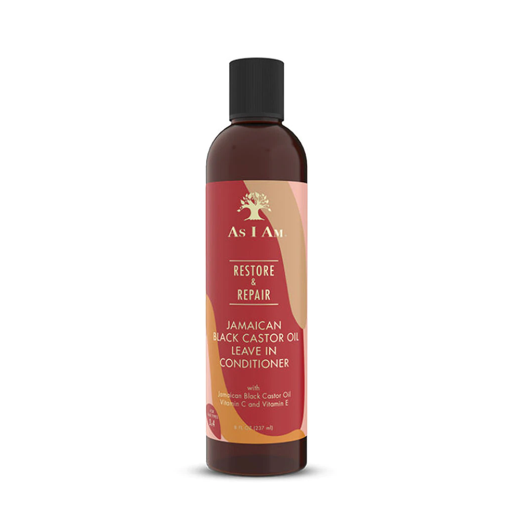 As I Am Restore & Repair Jamaican Black Castor Oil Leave-In Conditioner - 8oz - Beauty & Organic Co.