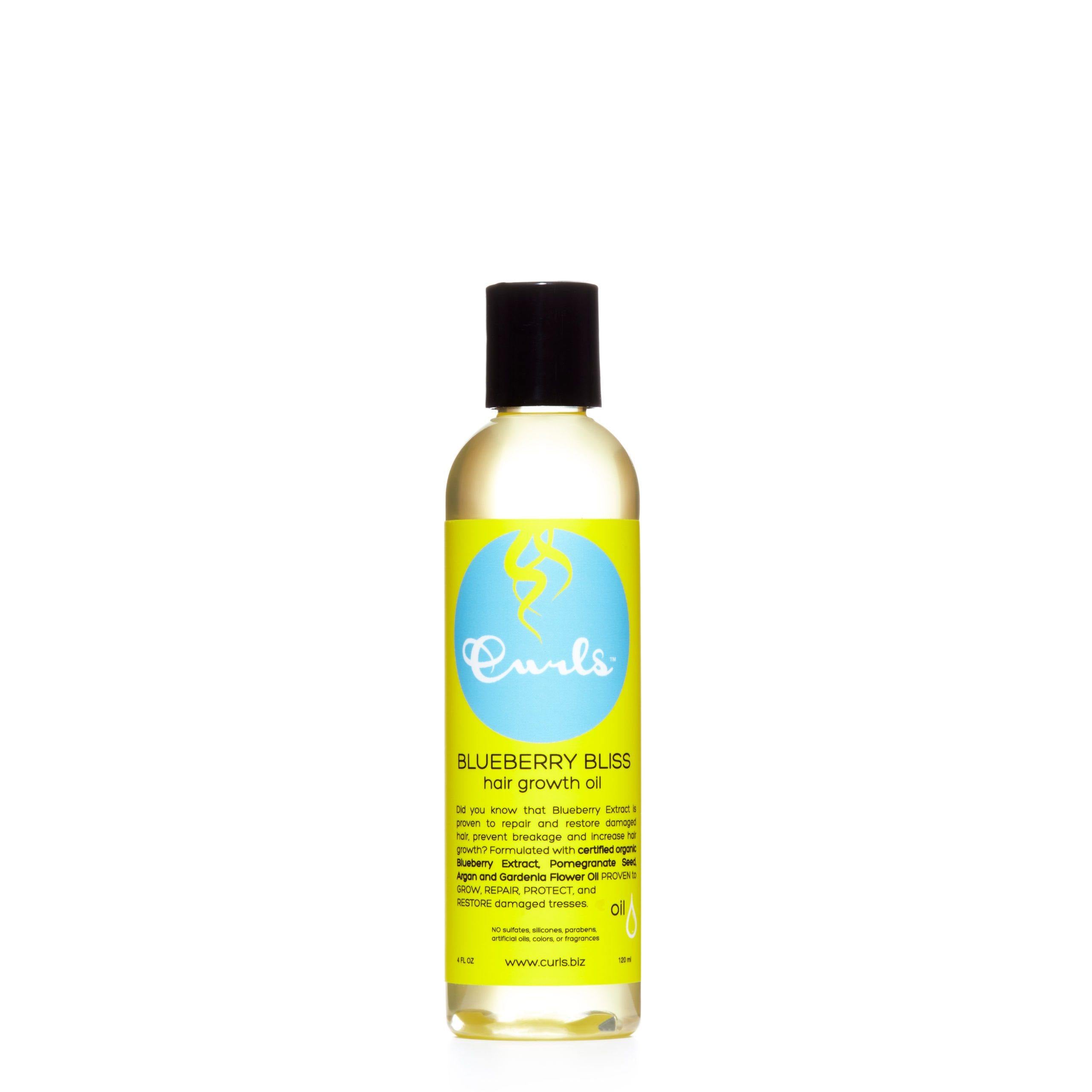 Curls Blueberry Bliss Hair Growth Oil - 4 fl oz - Beauty & Organic Co.