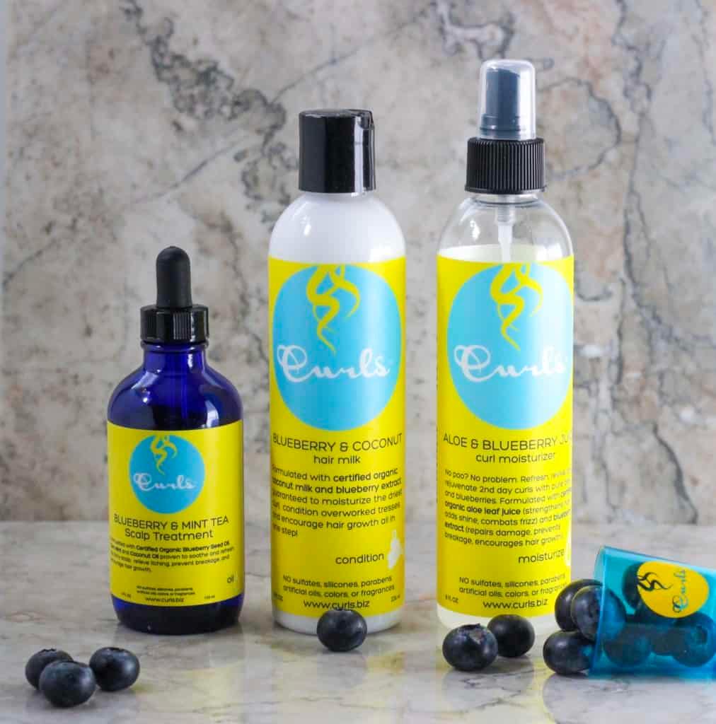 Curls Blueberry & Coconut Hair Milk - 8 oz - Beauty & Organic Co.