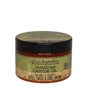 Urban Hydration Jamaican Castor Oil  Curl Cream - 8.4oz - Beauty & Organic Co.