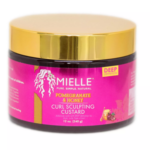 Mielle Organics Pomegranate & Honey Curl Sculpting Custard - 12oz - Beauty & Organic Co.