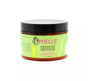 Mielle Rosemary Mint Strengthening Hair Masque - 12oz - Beauty & Organic Co.
