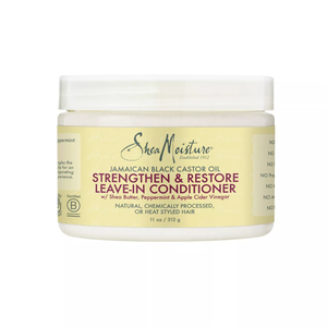 SheaMoisture Jamaican Black Castor Oil Strengthen & Restore Leave-In Conditioner - 11oz - Beauty & Organic Co.