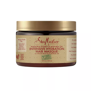 SheaMoisture Manuka Honey & Mafura Oil Intensive Hydration Tratamiento- 12oz - Beauty & Organic Co.
