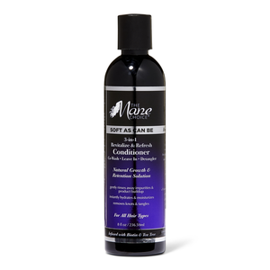 The Mane Choice Soft As Can Be Revitalize & Refresh 3-in-1 Co-Wash, Leave In, Detangler - 8oz - Beauty & Organic Co.