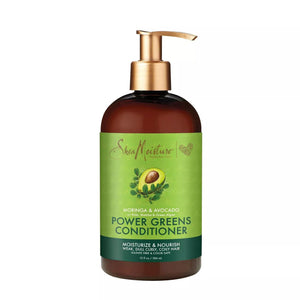 Shea Moisture Power Greens Moringa & Avocado Acondicionador - 13oz - Beauty & Organic Co.